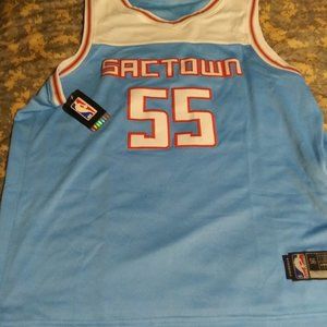Sacramento basketball jersey Williams #55